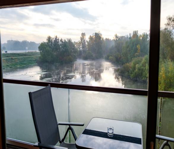 VUE CHAMBRE | Hôtel Le Caballin Chambre Triple Ensisheim 5